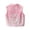 Pink C, variant on Toddler Girls Fashion Casual Loose Denim Sleeveless Jacket Sequin Bow Ruffle Pocket Fall