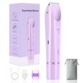 thumbnail image 1 of Maquinilla de afeitar eléctrica 2 en 1 Cordax Nyywth Bikini Trimmer, color morado, 1 of 9