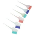 6Pcs Hair Dye Color Brush Kit Antislip Handle Dying Tint Brushes DIY