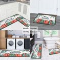 thumbnail image 6 of Kitchen Rug Set of 2 Anti Fatigue Christmas Kitchen Mats for Floor,Merry Christmas Happy New Year Gift Kitchen Floor Mat for Bathroom,Room Bath (47x17+30x17 Inches), 6 of 7
