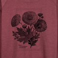 thumbnail image 3 of Instant Message - Chrysanthemum Figure - Women's Lightweight French Terry Long Sleeve Shirt, 3 of 6