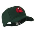 thumbnail image 5 of Martial Arts Logo Yin and Yang Embroidered Cap - Green OSFM, 5 of 5