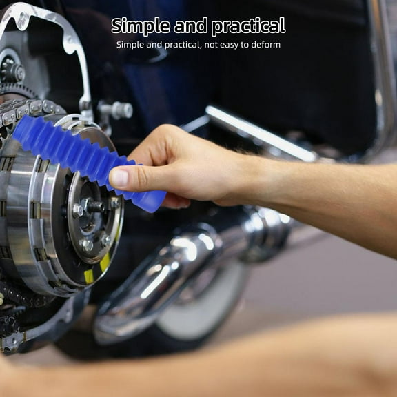 Pretyzoom Motorcycle Front Fork Covers Fork Boot Blue Lifespan Extension 1 Pair