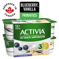 thumbnail image 2 of Activia Probiotic Yogurt, Vanilla/Blueberry, 12x100g, 2 of 8