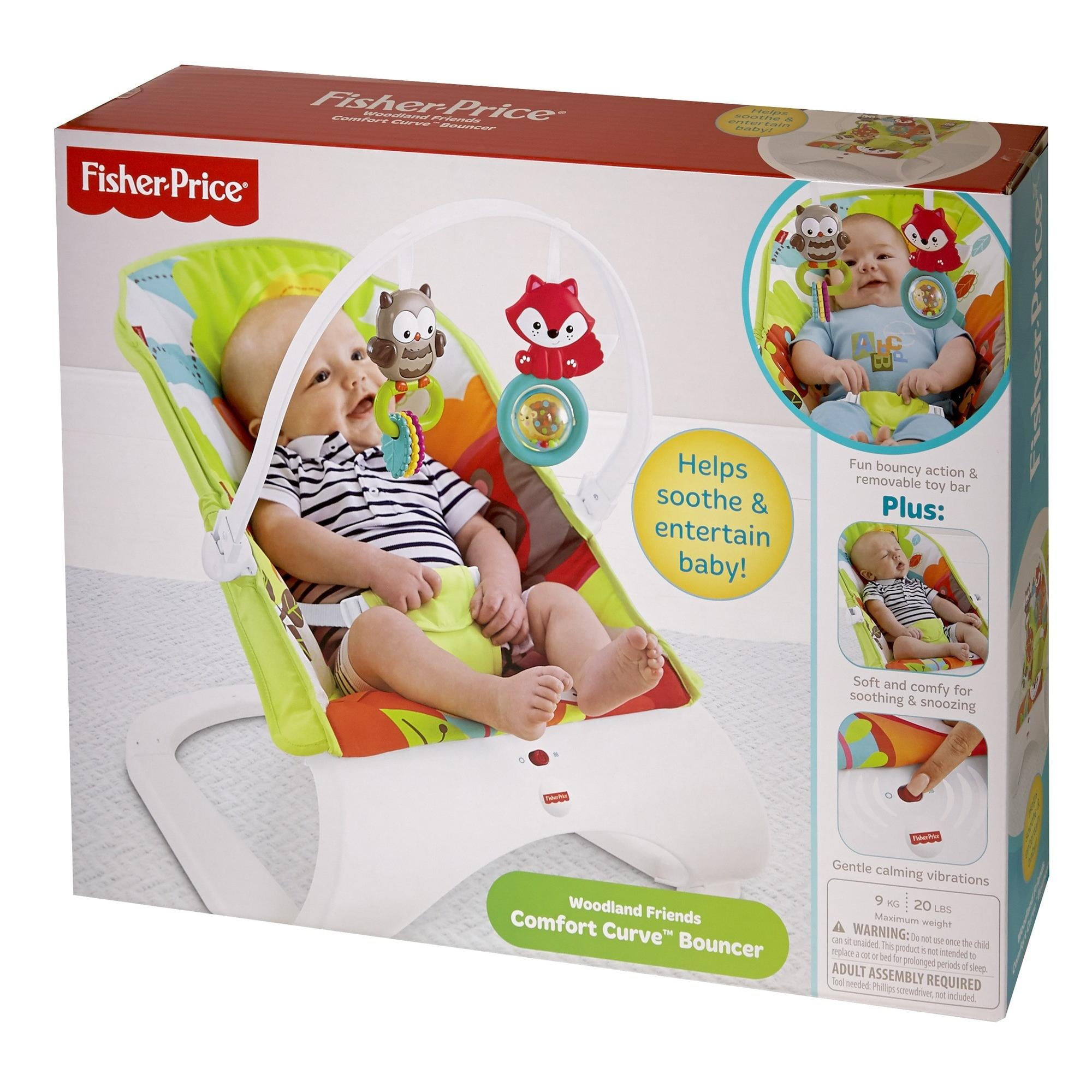 woodland baby bouncer