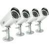 SVAT 4 Hi-Res Indoor/Outdoor Night Vision Security Cameras for Surveillance Systems