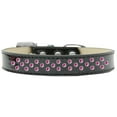 thumbnail image 3 of Dog, Puppy  Pet Ice Cream Collar, "Bright Pink Crystal Sprinkles Rimsets", 3 of 5