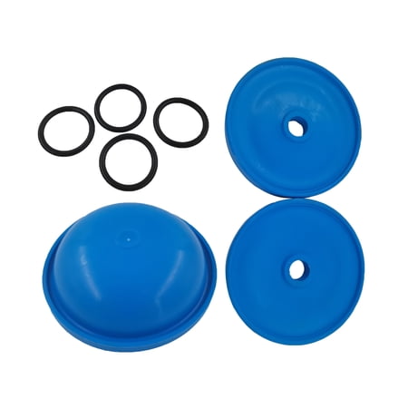 Hypro D30 Diaphragm Pump Repair Kit With Dampener Diaphragm - Includes Desmopan Diaphragms, O-Rings (9910-KIT1724PLUS)
