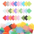 thumbnail image 1 of Uxcell 7200Pcs Colored Tissue Paper Squares, 1x1 Inch 30 Assorted Colors Bleeding Tissue Paper Crepe Small Square Art Paper for Crafts, 1 of 6