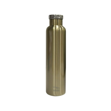 

Seven Fifty by FIFTY/FIFTY Vacuum-Insulated Wine Growler-750mL Champagne Gold