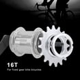 thumbnail image 2 of Roue Libre de Vélo, Pièces de Pignons de Volant de Roue Libre de Haute Vitesse d'Acier de Haute Résistance pour Vélo de Vélo d'Engrenage Fixe, 2 of 8