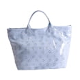 thumbnail image 3 of Bolsa de playa impermeable, bolsa de fin de semana informal, bolsa de supermercado, bolso de mano tipo hobo, bolso de hombro Azul, 3 of 9
