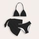thumbnail image 4 of Conjunto de Falda de Traje de Baño Niños Moda Color Sólido Bloqueo Suspendentes Bikini, Traje de Baño Junto Al Mar con Falda de Malla, Ropa de Playa de Nylon Spandex para el Verano, 4 of 5