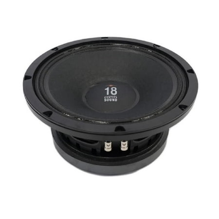 Eighteen Sound 18 10MB777-8 10-inch Mid Bass Woofer Midbass Driver 8 Ohms Weather Protected Cone and Plates for Outdoor Usage 75 mm Interleaved Sandwich Voice Coil