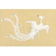 thumbnail image 2 of Sekka, Kamisaka 32x23 White Modern Wood Framed Museum Art Print Titled - Bird from Momoyogusa, 2 of 4