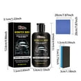 thumbnail image 3 of Car Scratch Repair Wax Kit - 120ml Paint Scratch Remover Paste for Cars, Polishing Compound for Scratches, Swirls & Marks, Includes Sponge & Towel, 3 of 9