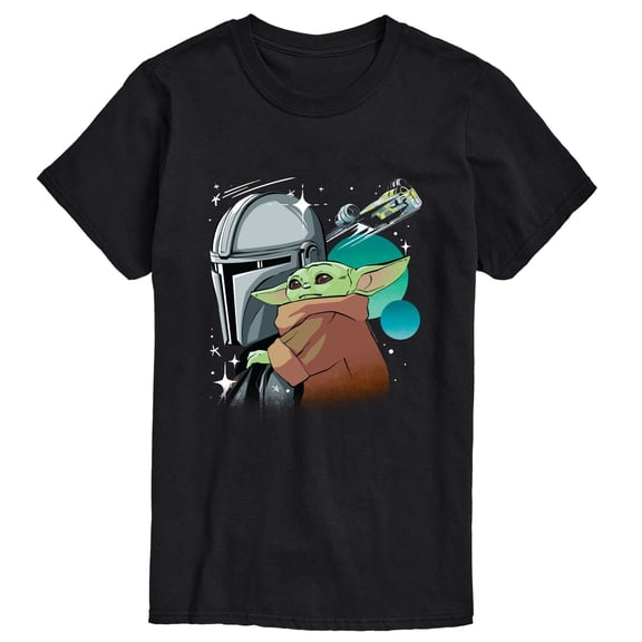 The Mandalorian And Grogu - Pose - Men's Short Sleeve Graphic T-Shirt