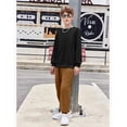 thumbnail image 5 of Arshiner Boys Camo Clothes 2 Piece Graphic Printed Sweatshirt and Pants Outfit Fall Winter Clothing Set, 5 of 6