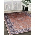 thumbnail image 2 of Ahgly Company Indoor Rectangle Mid-Century Modern Khaki Rose Pink Oriental Area Rugs, 3' x 5', 2 of 6
