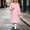 Pink, variant on ECHFIPROM Kids Rain Poncho Reusable Long Rain Coat Waterproof Camping EVA Emergency Lightweight Hooded Rain Jacket for Girls Tearproof