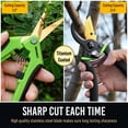 thumbnail image 3 of Juego de afilados para podar Garden Shears Craft911 de 8.5 pulgadas, 3 of 7