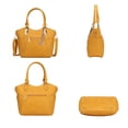 thumbnail image 5 of MKF Collection Lucy Women's Tote Bag, Crossbody Bag Vegan Leather Shoulder Bag Hanbag Purse by Mia K - Mustard, 5 of 7