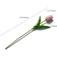 thumbnail image 5 of 20pcs PU Tulip Bouquet Flower Artificial Tulip Flowers Home Wedding Party Decor 13.5" for Easter Valentine’s Day Gifts in Bulk Kitchen Decorations, 5 of 6