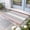 Pink gray, variant on Navy Blue Grey Stripe Door Mat Indoor Outdoor, Modern Art Horizontal Striped Non Slip Welcome Mat with Rubber Backing, Absorbent Fabric Front Door Mats Entryway Rug for Home Patio Entrance 24"x36"