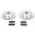 thumbnail image 3 of PowerStop Rear Z23 Evolution Sport Carbon-Fiber Ceramic Brake Pad and Drilled & Slotted Rotor Kit Fits: INFINITI Select Models K1165, 3 of 10