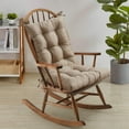 thumbnail image 2 of Sweet Home Collection  Rocking Chair Cushion Set Linen, 2 of 5