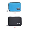 thumbnail image 3 of Matsuzay Gadget organizador de cables, bolsa de almacenamiento, accesorios electrónicos de viaje, funda para Cable, USB, soporte para Accesorios de cámara y óptica Azul, 3 of 6