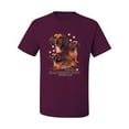thumbnail image 2 of If It's Not a Dachshund It's Just a Dog Gift | Mens Dog Lover Graphic T-Shirt, Maroon, X-Large, 2 of 3
