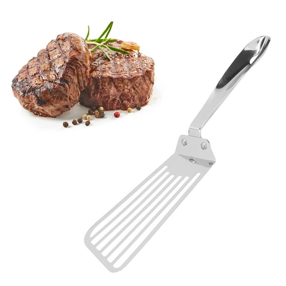 Fish Spatula Stainless Steel Combo,304 Stainless Steel Multi-purpose Spatula Metal Spatula for Cooking Frying Spatula with Thin Ideal for Turning and Flipping