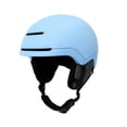 thumbnail image 1 of Casco de patineta con gafas, cómodo y portátil, para ciclismo de montaña azul claro, 1 of 6