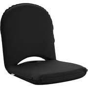 BonVIVO Floor Chair w/Back Support-Multi-Angle,Portable Floor Seating,Adjustable Backrest