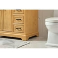 thumbnail image 5 of 36 inch single bathroom vanity in natural wood, 5 of 8