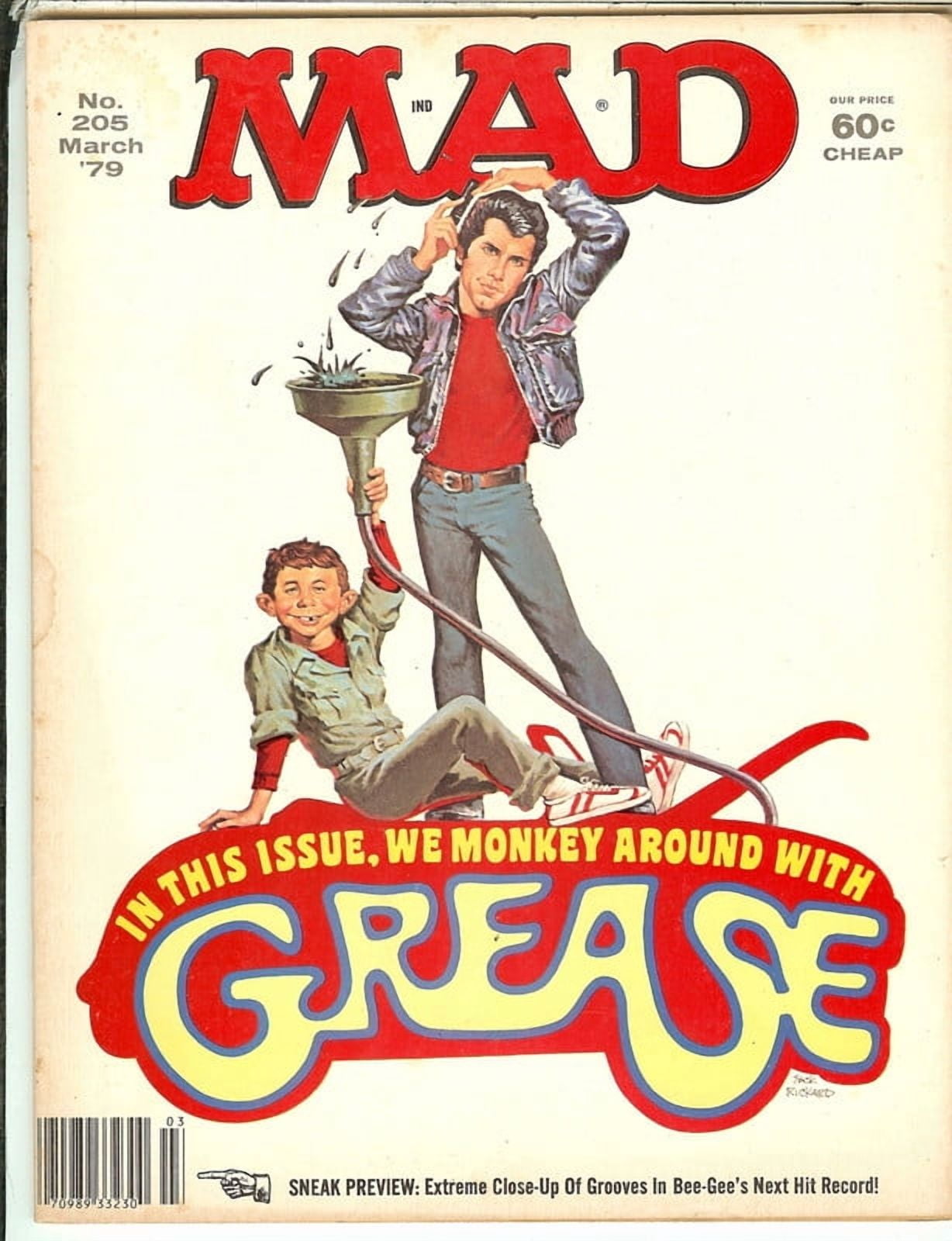 MAD Magazine Vintage Collectible #205 MARCH 1979