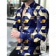 thumbnail image 1 of Camisas de celosía, camisas de moda para hombres, camisas hawaianas de manga larga, blusas de playa cubanas, ropa para hombres, camisas de cuello vuelto, ropa de calle, 1 of 6