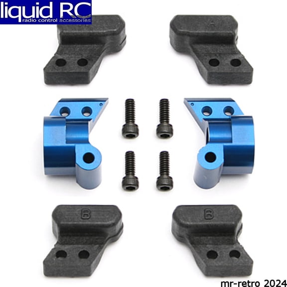 Hobby Associated Electrics Asc9864 B44 Ft Aluminum Hub, 0 Degree Upgrade Parts