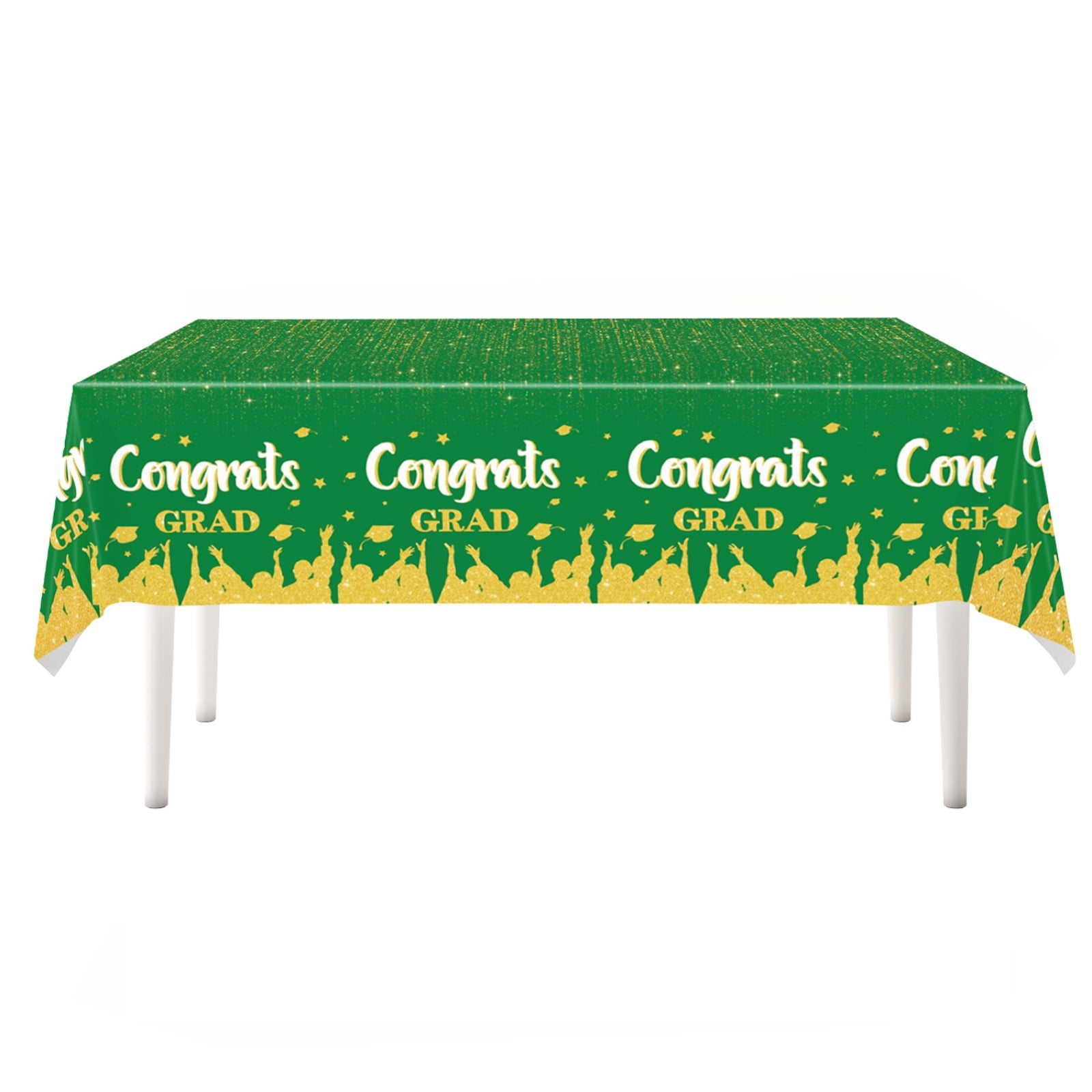 Graduation Party Decorations Table Cover Congrats Grad Paper Tablecloth Party Supplies for Graduation Parties Table Party Decor