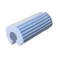 thumbnail image 4 of Almohada de apoyo para el cuello, reposacabezas, versátil, para hombres y mujeres, para viajes, ergonómica. azul claro, 4 of 8