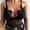 Black, variant on Bras for Women Lace No Underwire Stretchable Solid Push-Up Bra Women Bralettes Breathable Soft Comfortable Alluring Cage Cage Strappy Hollow Out Bustier