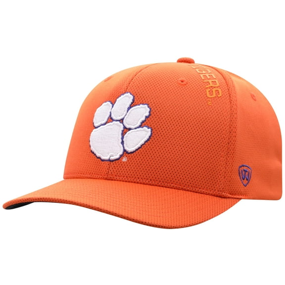 Men's Top of the World Orange Clemson Tigers Reflex 2.0 Flex Hat