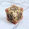 thumbnail image 4 of 2025 New Dnd Spinner Dice, 7-In-1 Metal Dice Set With 3D Relief For Dungeons And Dragons Gifts, Polyhedral Roleplaying Game Dice, Fantasy D&D Tabletop Rpg Accessories For Dm & Player, 4 of 8