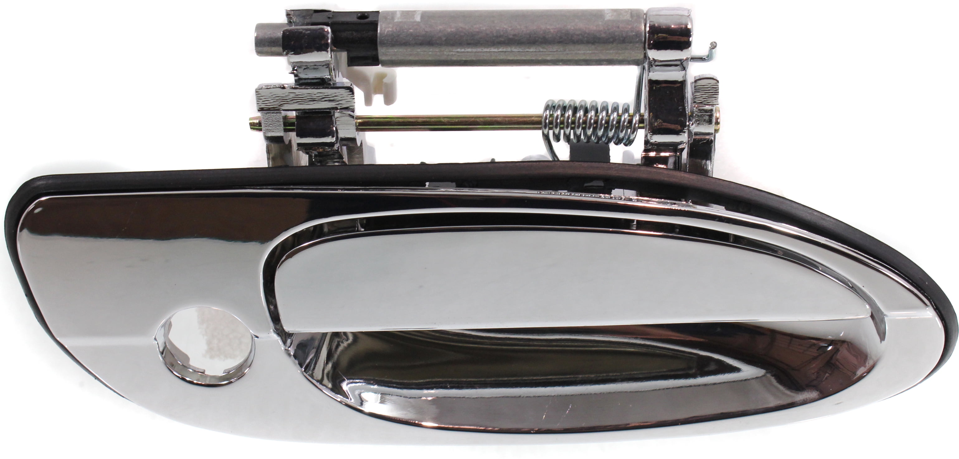 Replacement REPN462123C Exterior Door Handle Compatible with 2000-2003 Nissan Maxima Front, Right Passenger Chrome