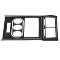 thumbnail image 3 of Panneau de Navigation de Console AC Réglage Garniture Couverture en Fibre de Carbone pour Dodge Challenger 20082014 LHD, 3 of 14