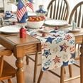 thumbnail image 5 of Sm:)e American Stars 4th of July Table Runner 13x72 Inch, Patriotic Decor Durable and Stylish Independence Day Party and Family Gathering Supply, 5 of 6