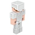 thumbnail image 2 of Minecraft Steve In Iron Armor 8.5-inch Action Figure, 2 of 6