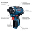 thumbnail image 2 of BOSCH GSR12V-300HXN 12V Max Brushless 1/4 In. Hex Two-Speed Screwdriver (Bare Tool), 2 of 5