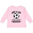 thumbnail image 3 of Inktastic Soccer Sports for Kids Boys or Girls Long Sleeve Toddler T-Shirt, 3 of 5